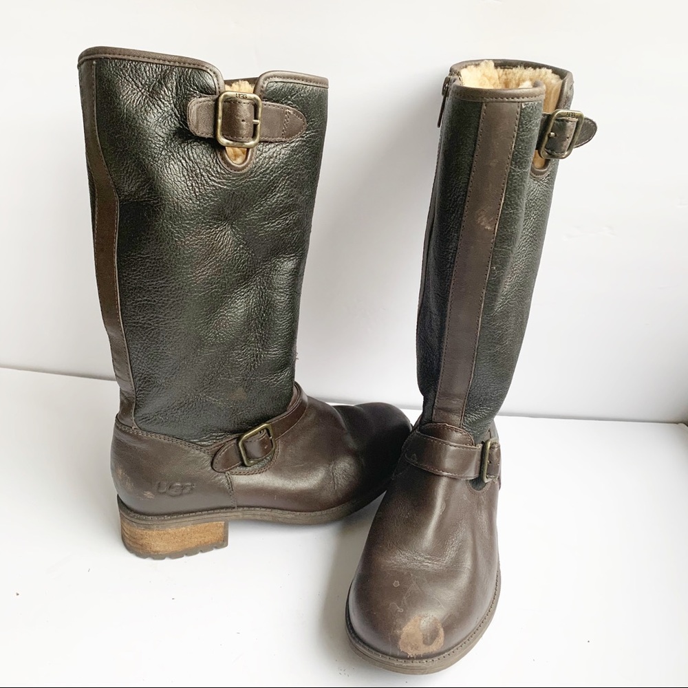 Leather Ugg Boots